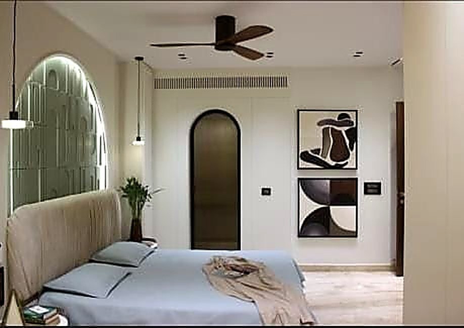 Contemporary interior, view 9